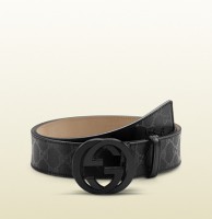 Ceinture avec boucle G entremêlés